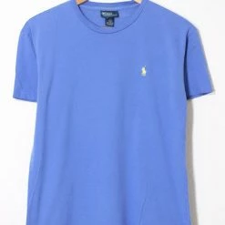 Best Pirce 🎁 Men's Vintage Polo Ralph Lauren Crewneck T-shirt Lavender 💯