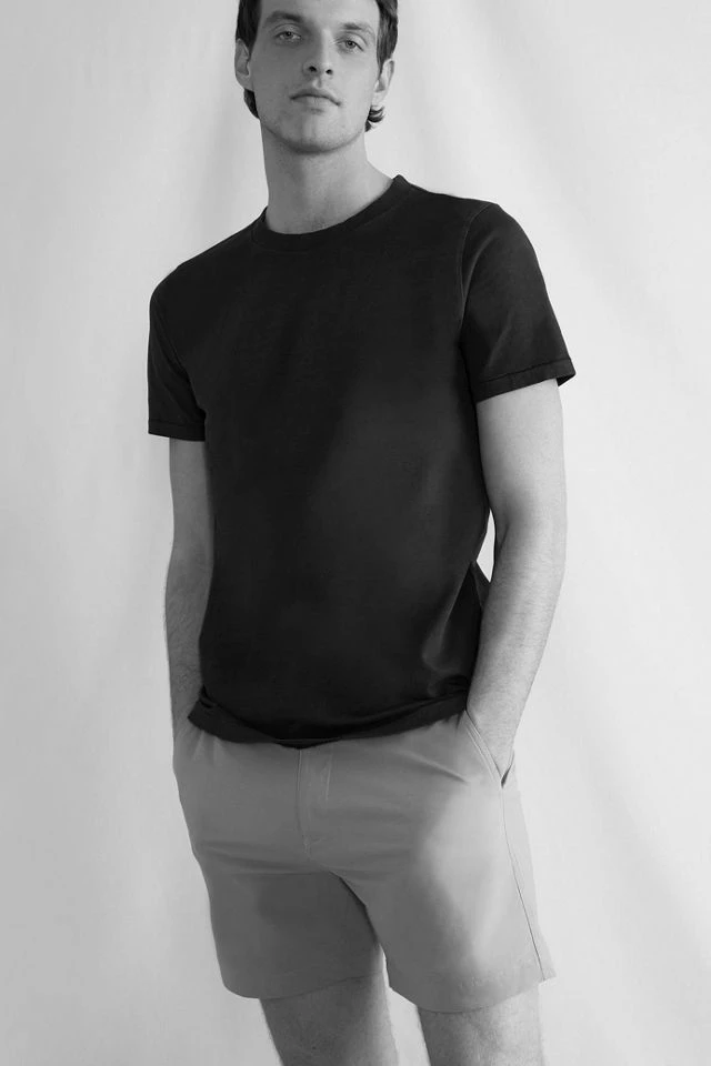 Promo 🤩 Men's Onia Garment Dye Cotton Crew Neck Tee Chamomile 😉 - Image 3