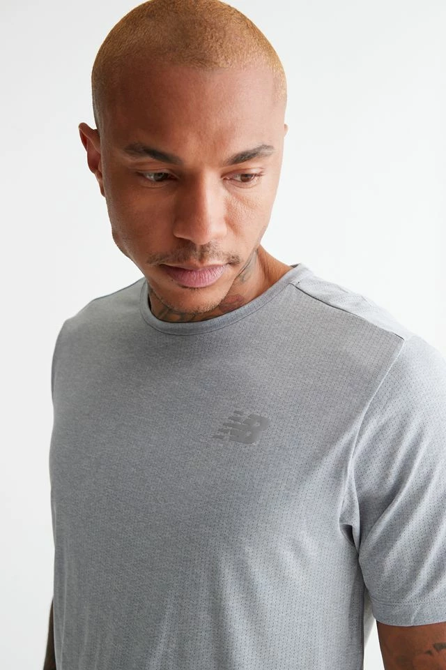 Best Pirce ✔️ Men's New Balance Impact Run Tee Grey ✨ - Image 3