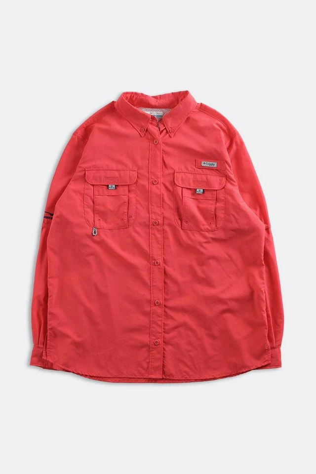 Best deal ๐ Men's Vintage Columbia ๐ Shirt Red โ๏ธ