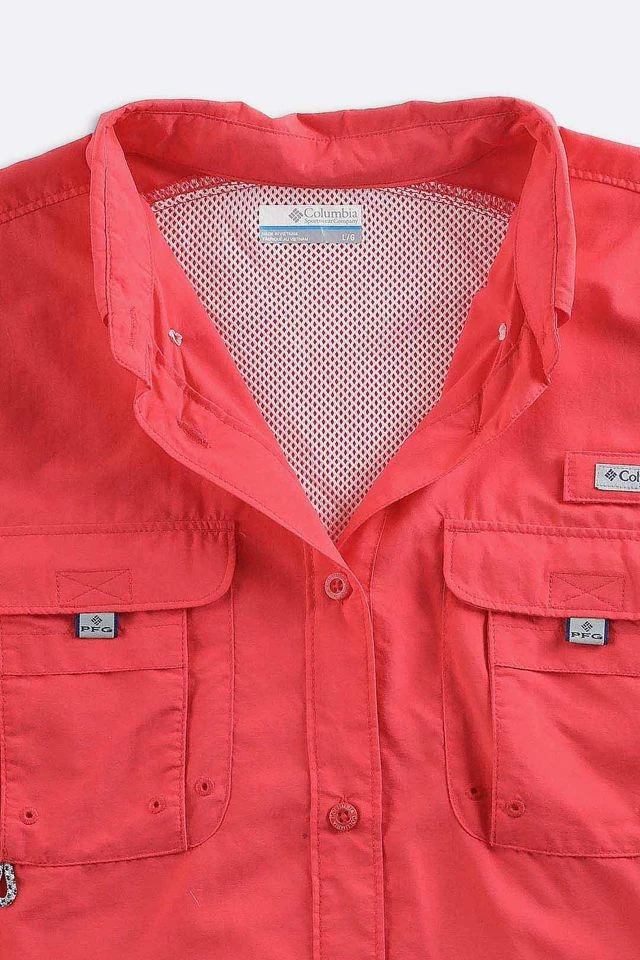 Best deal ๐ Men's Vintage Columbia ๐ Shirt Red โ๏ธ - Image 4