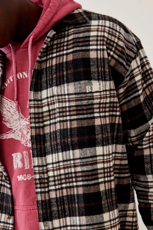 Best deal ๐ Men's BDG Grey & Black Flannel ๐ Shirt Grey ๐ฅ - Image 3