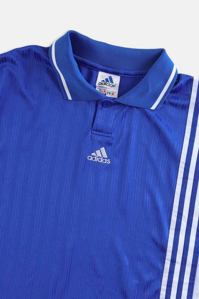 Promo ๐ Men's Vintage Adidas Soccer Jersey Blue ๐ - Image 2