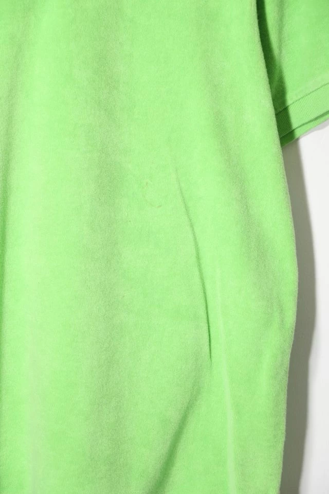Deals ๐ฅ Men's Vintage Polo Ralph Lauren Short Sleeve French Terrycloth Polo ๐ Shirt Green Multi ๐ - Image 4