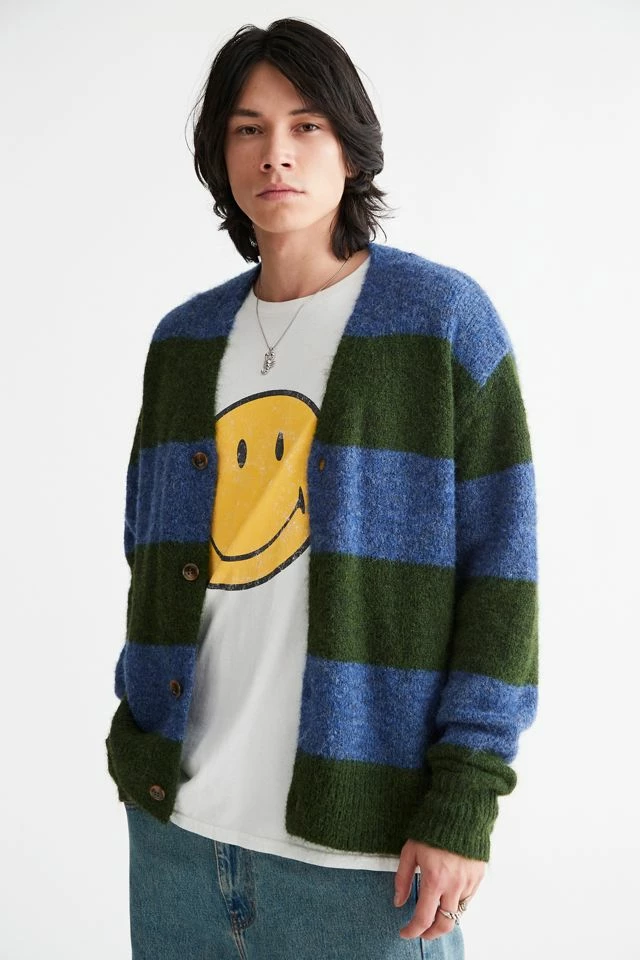 Coupon ✨ Men's Damson Madder Forager Cardigan Green ⌛