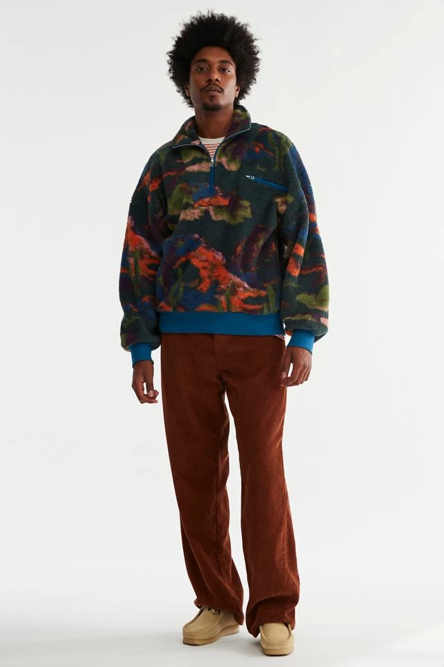 Best deal ๐ Men's BDG Frontier Landscape Fleece Half Zip Sweatshirt Assorted ๐ - Image 3