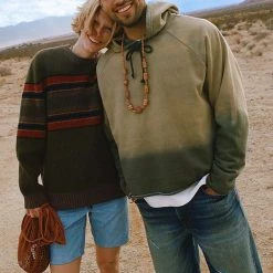 Top 10 🧨 Men's BDG Ombre Wash Hoodie Sweatshirt Green 🔥