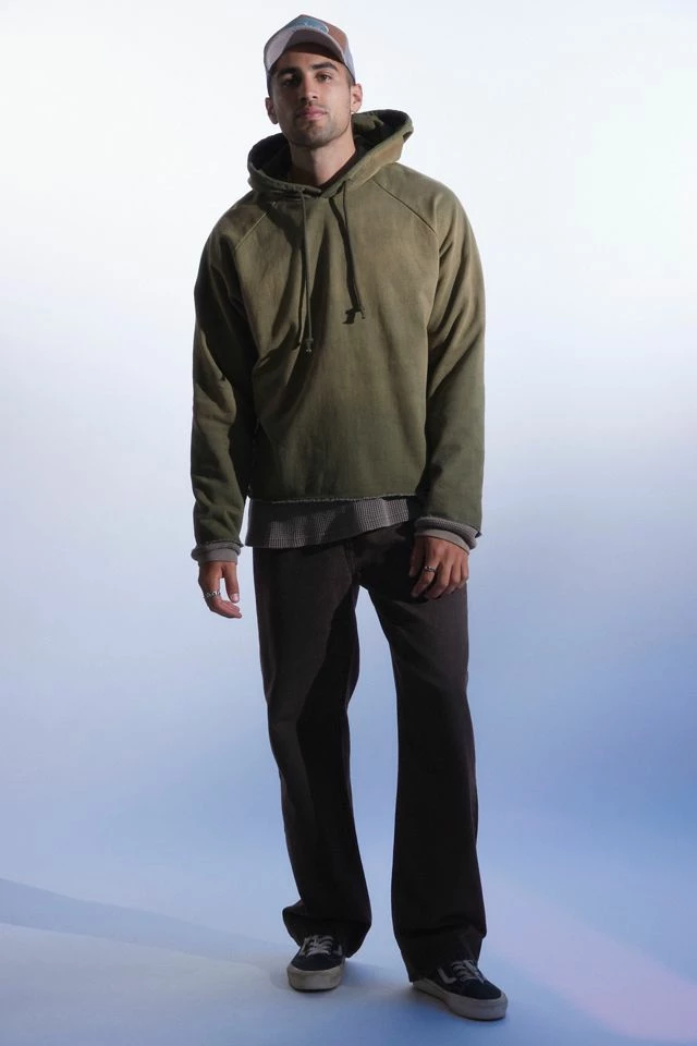 Top 10 ๐งจ Men's BDG Ombre Wash Hoodie Sweatshirt Green ๐ฅ - Image 3