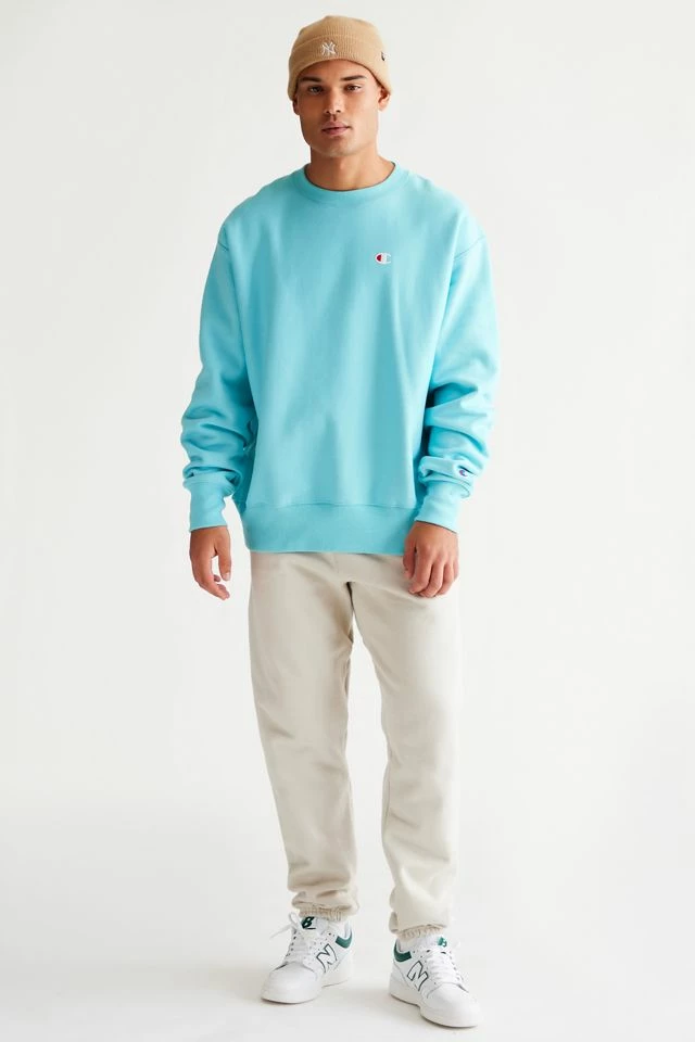Top 10 โ Men's Champion Reverse Weave Crew Neck Sweatshirt Light Blue ๐ - Image 2