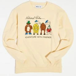 Best reviews of 🌟 Men's Parks Project Adventure With Friends Crew Neck Sweatshirt Neutral ⌛