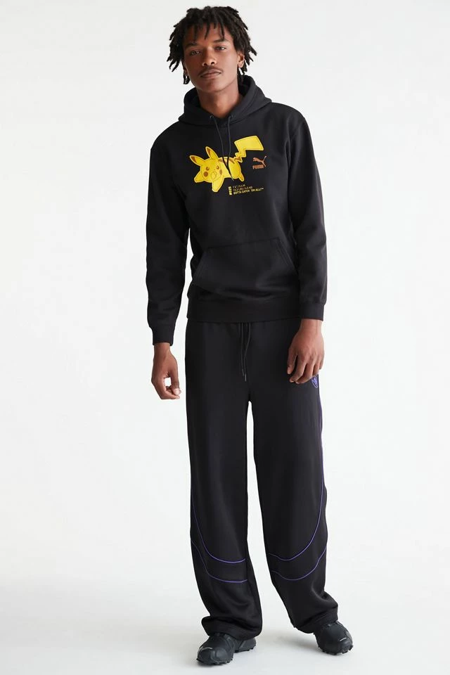 Budget ✨ Men's Puma X Pokémon Hoodie Sweatshirt Black 🧨 - Image 2