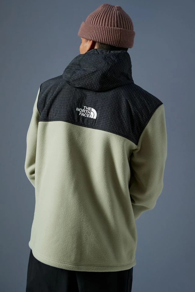 Flash Sale ๐ Men's The North Face Convin Microfleece Hoodie Sweatshirt Green ๐งจ - Image 3