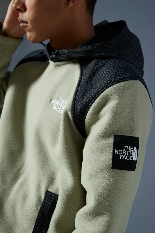 Flash Sale ๐ Men's The North Face Convin Microfleece Hoodie Sweatshirt Green ๐งจ - Image 4