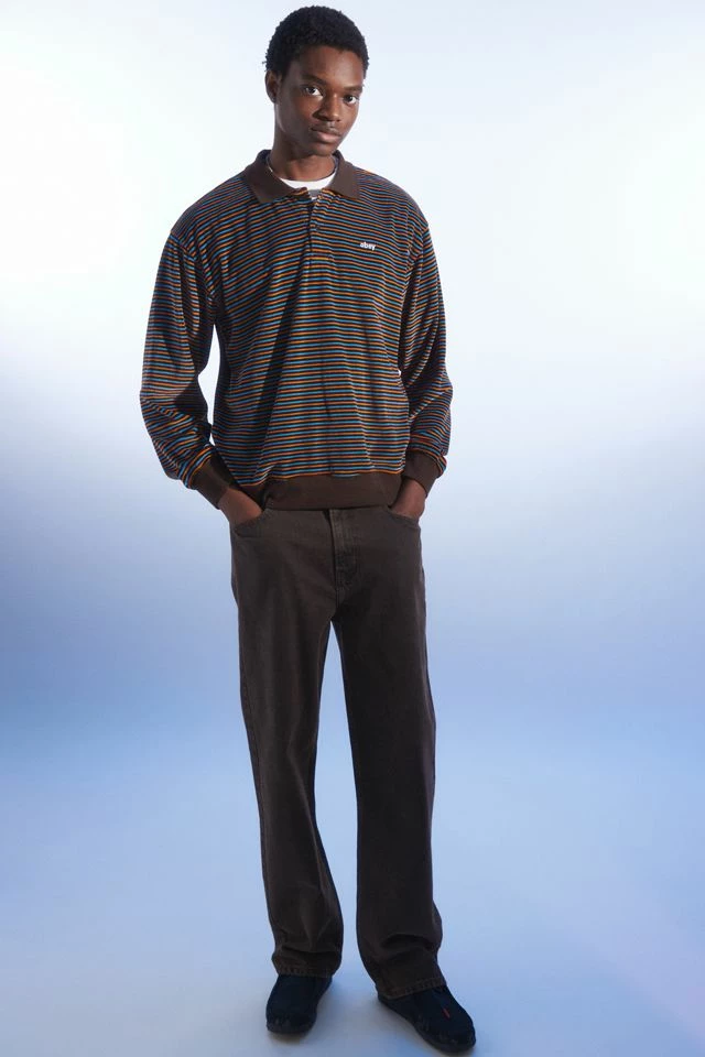 Hot Sale π Men's OBEY Kept Polo Sweatshirt Assorted π― - Image 2