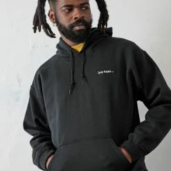 Best Sale 🔥 Men's Iets Frans... Black Hoodie Sweatshirt Black ⭐