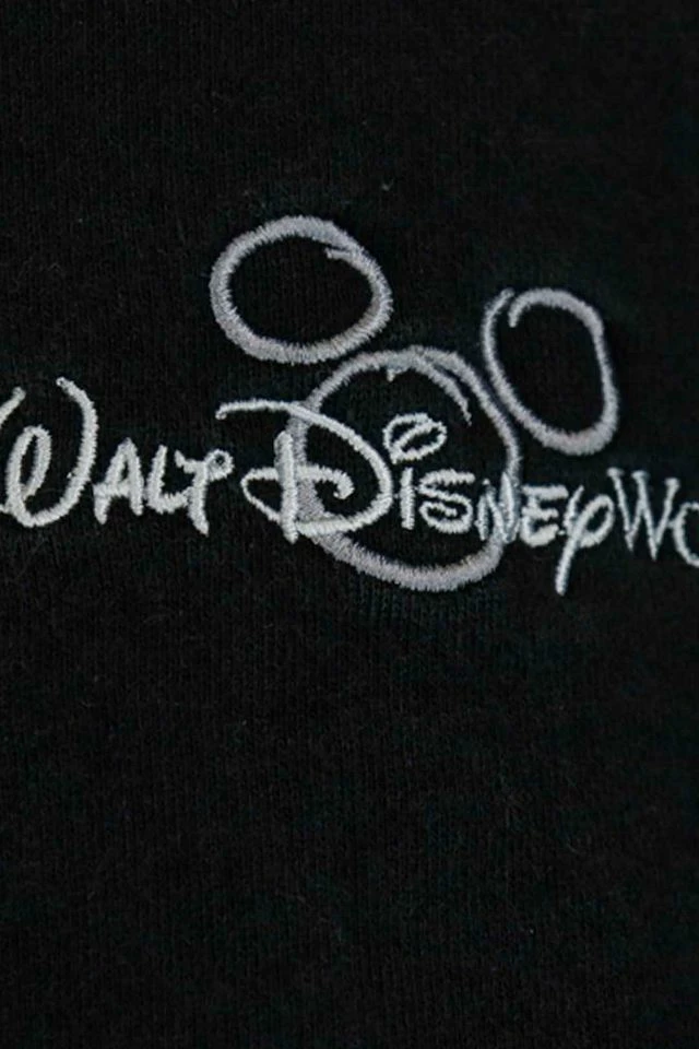 Flash Sale ๐คฉ Men's Vintage Walt Disney World Quarter Zip Sweatshirt Black ๐งจ - Image 2