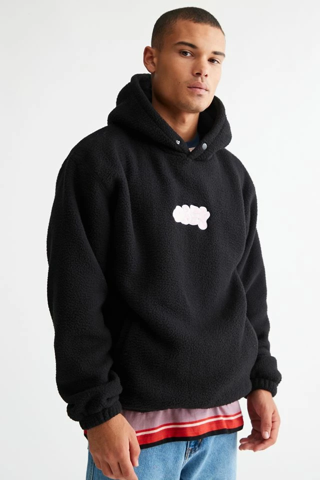 Budget π Men's OBEY Ladera Fleece Hoodie Sweatshirt Black π₯°