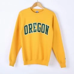 Discount 💯 Men's Vintage 90s Oregon Champion Sweatshirt Yellow 🥰