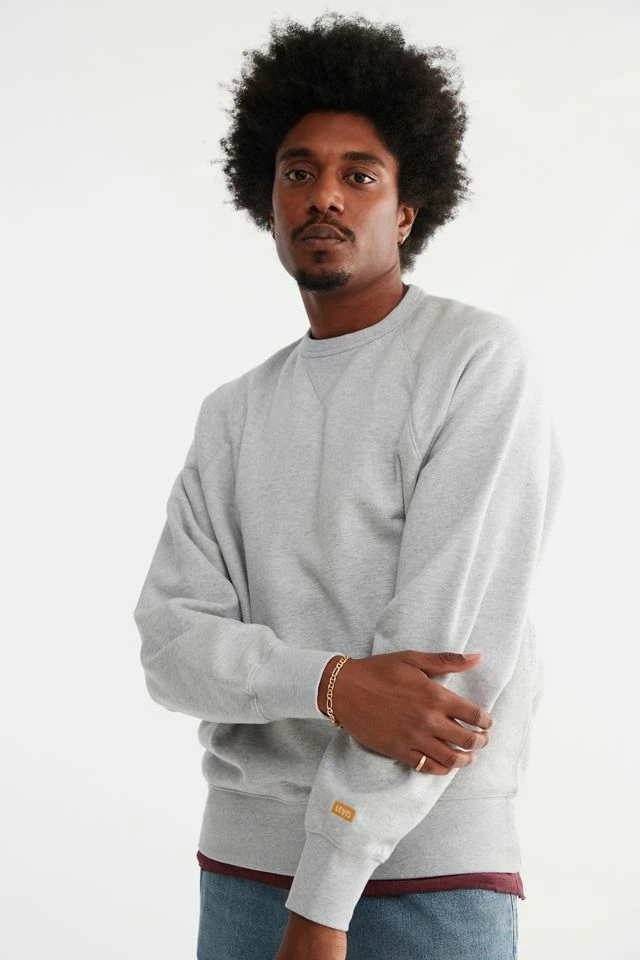 Brand new π Levi's Men's Leviβs Practice Crew Neck Sweatshirt Grey βοΈ