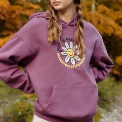 Deals 🤩 Men's Parks Project Nature Needs Rest Hoodie Sweatshirt Purple 💯