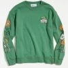 Wholesale 😍 Men's Parks Project ’63 National Parks Crew Neck Sweatshirt Green 👍