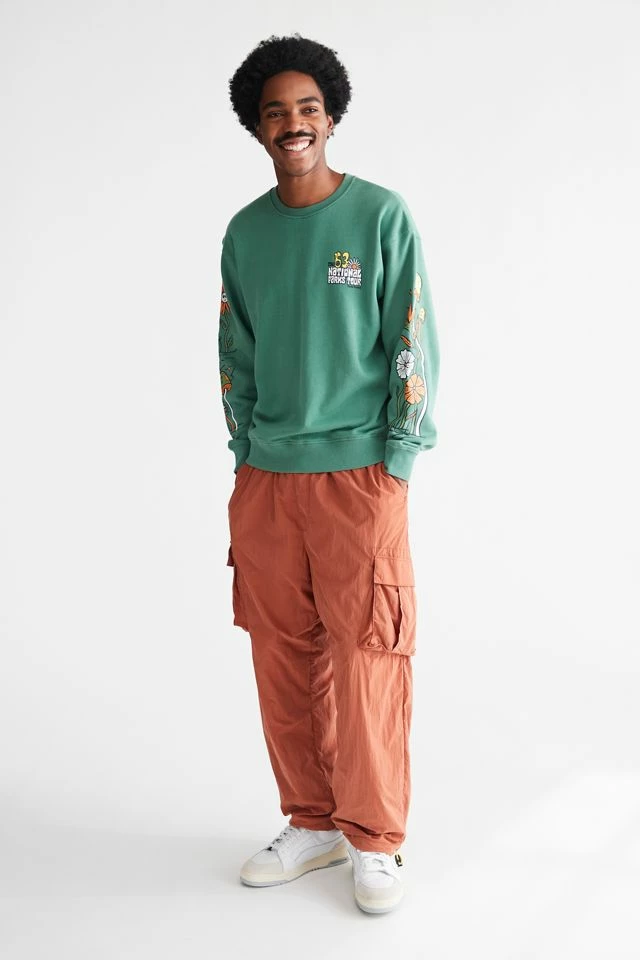 Wholesale π Men's Parks Project β63 National Parks Crew Neck Sweatshirt Green π - Image 2