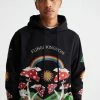Promo 😍 Men's CHNGE Fungi Kingdom Hoodie Sweatshirt Black 🔥