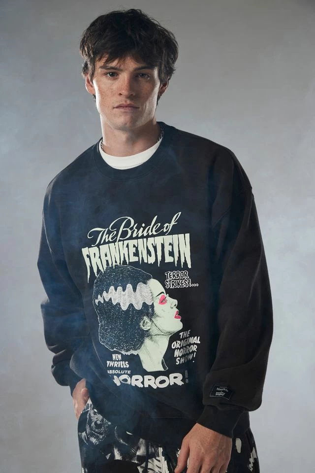 Best deal π Levi's Men's Leviβs X Universal Monsters Crew Neck Sweatshirt Black π