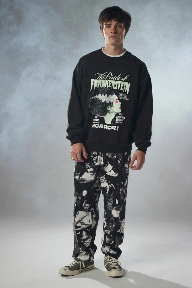 Best deal π Levi's Men's Leviβs X Universal Monsters Crew Neck Sweatshirt Black π - Image 2