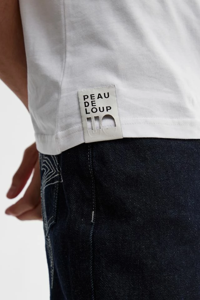 Promo π Men's Peau De Loup UO Exclusive Ringer Tee White π - Image 4