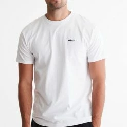 Best reviews of ✔️ Men's OBEY Bold Classic Tee White ❤️
