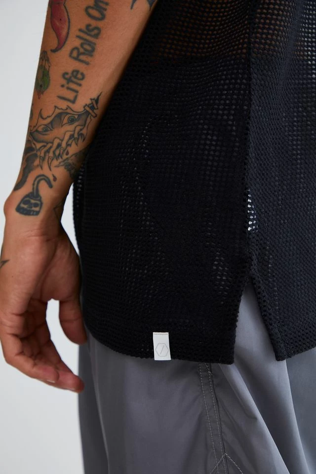 Top 10 π Men's Standard Cloth Mesh Tank Top Black β€οΈ - Image 5
