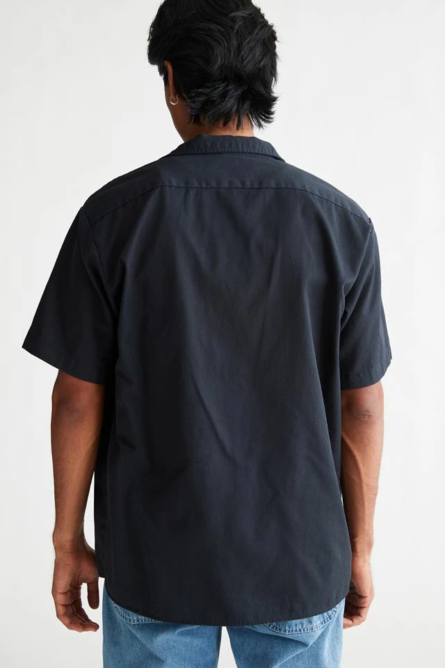 Discount โค๏ธ Men's Urban Renewal Vintage Dickies Oversized Work ๐ Shirt Khaki โ๏ธ - Image 3
