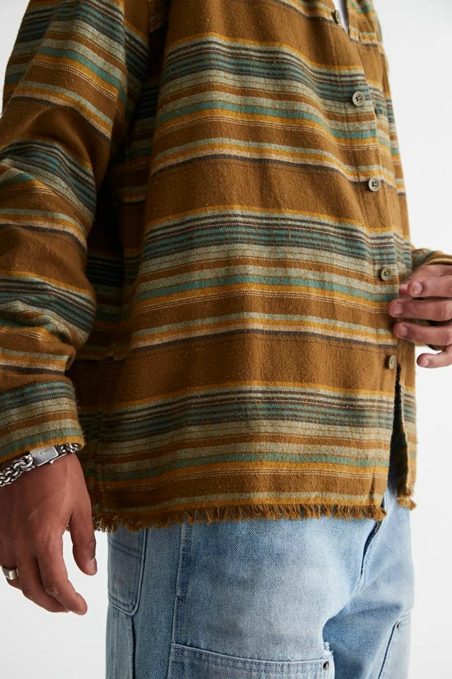 Best Sale π Men's BDG Vintage Core Flannel π Shirt Olive π₯ - Image 4