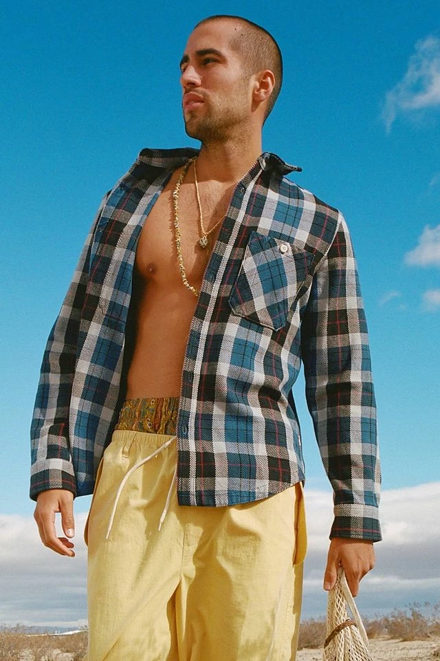 Flash Sale π Men's The North Face Valley Twill Flannel π Shirt Blue Multi β