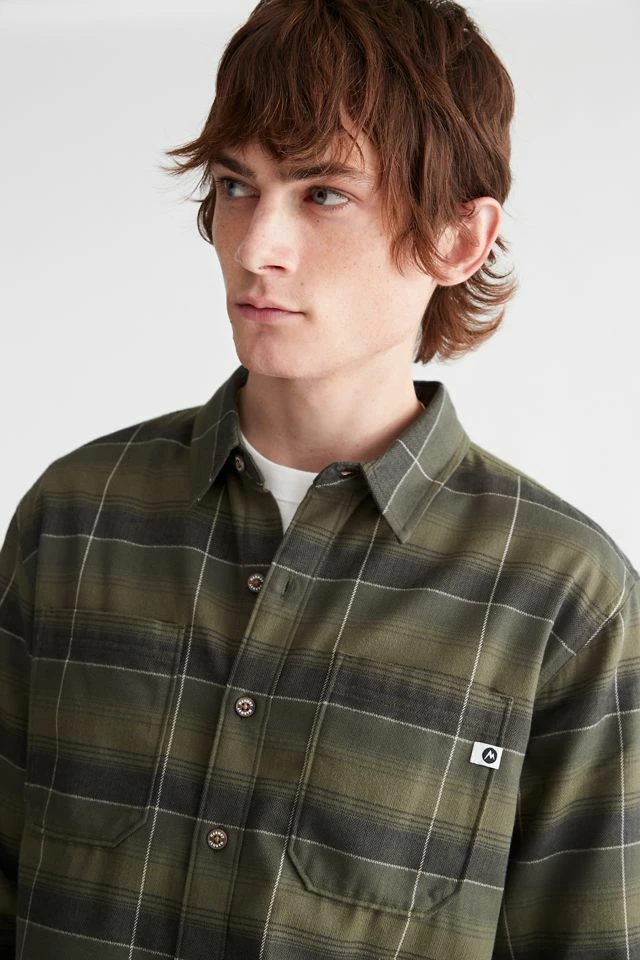 Best reviews of π€© Men's Marmot Ridgefield Heavyweight Flannel π Shirt Dark Green 𧨠- Image 4