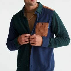 Wholesale 🎉 Men's KAVU In The Mix Long Sleeve 👚 Shirt Multi 😀