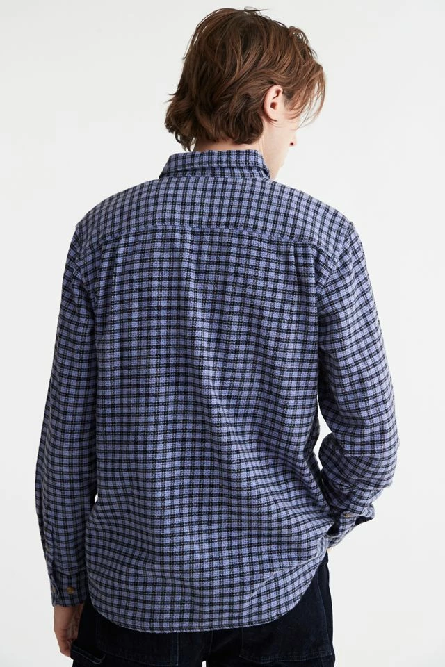Hot Sale ๐ Men's OBEY Carter Solid Woven ๐ Shirt Lavender ๐ - Image 4