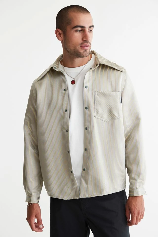 Best reviews of โ๏ธ Men's FRIED RICE Pony Collar ๐ Shirt Cream ๐ฏ - Image 3