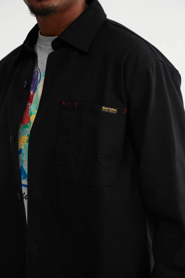 Best deal ๐ Men's THRILLS X Hard Yakka Long Sleeve ๐ Shirt Black ๐ - Image 3