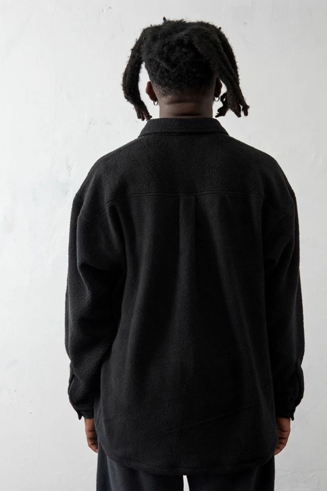 Deals 🎉 Men's Iets Frans... Black Fleece 👕 Shirt Black 🎉 - Image 4