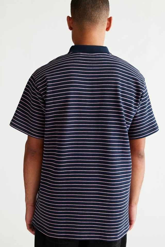 Budget ๐ Men's THRILLS Transfixed Polo ๐ Shirt Navy ๐ฏ - Image 3