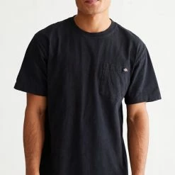 Outlet 😀 Men's Urban Renewal Vintage Dickies Oversized Overdyed Tee Black ✔️