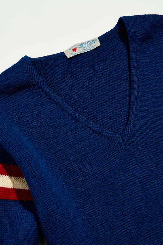 Promo ๐ Urban Renewal Men's Vintage Striped V-Neck Sweater Assorted โ - Image 2